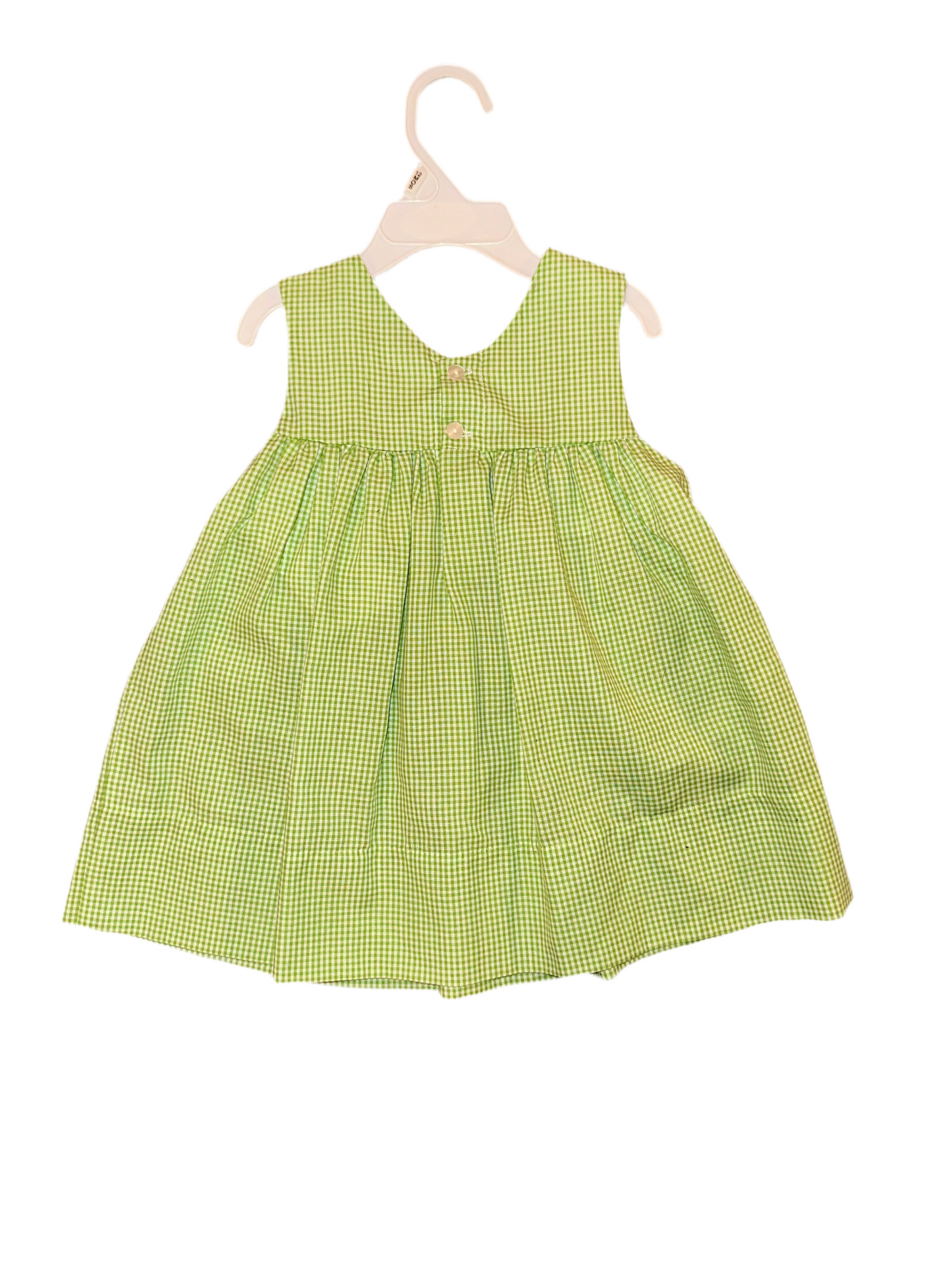 Gingham Ladybug Sundress