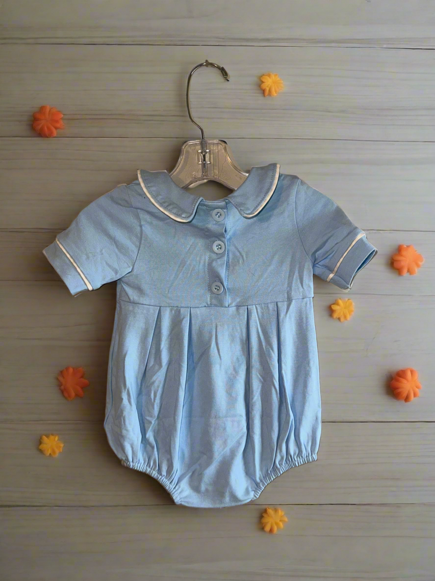 Blue Pumpkin French Knot Bubble
