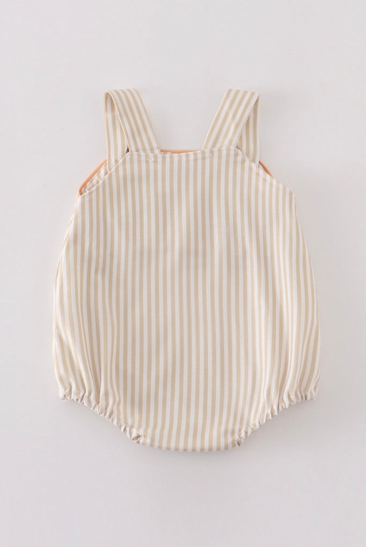 Pumpkin Embroidered Boy Bubble