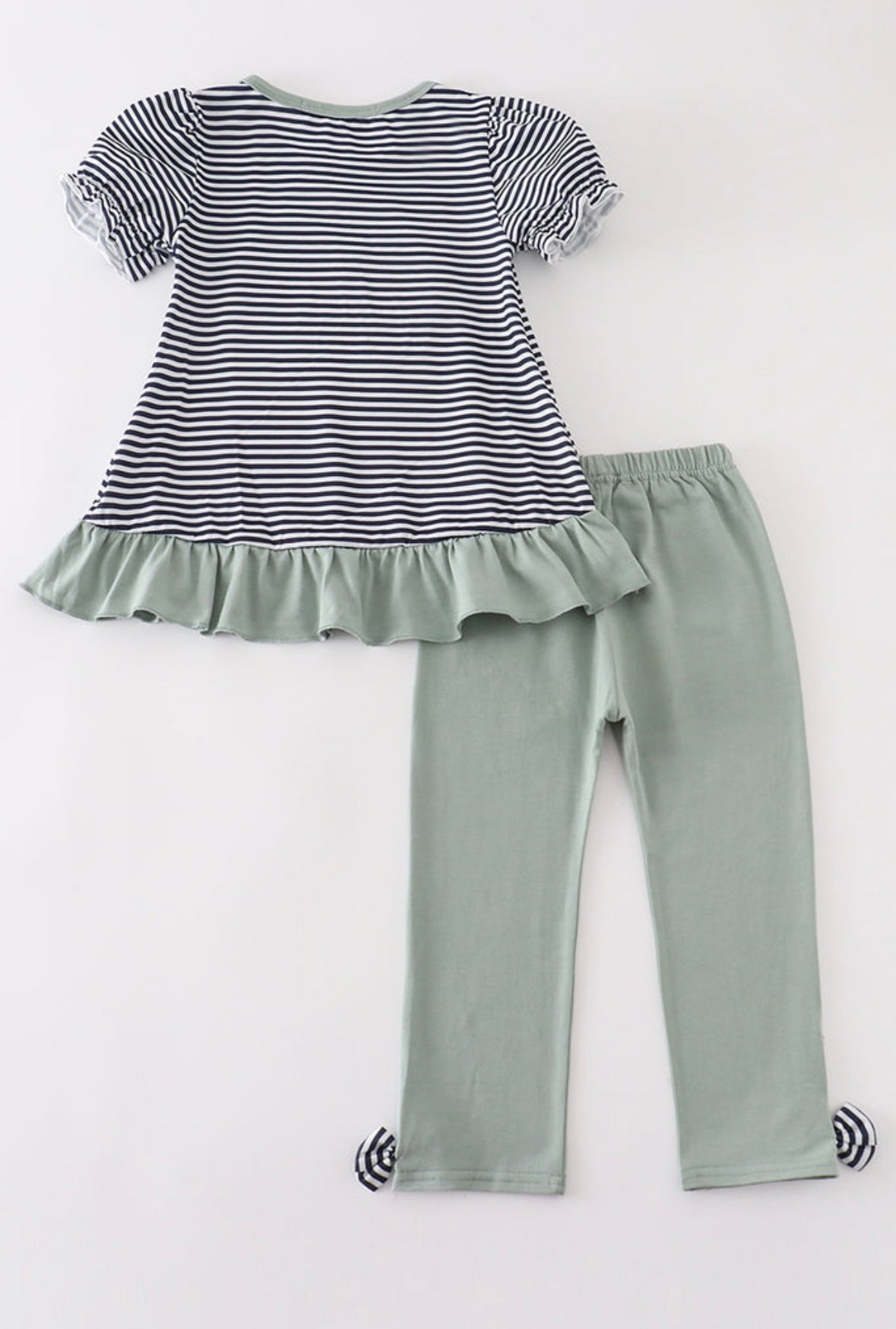 Sage Pumpkin Girls Set