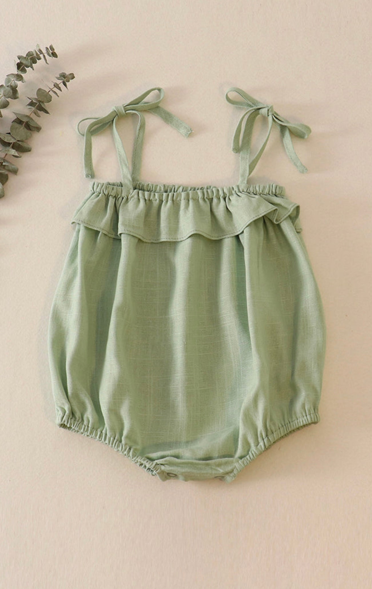 Linen Ruffle Bubble