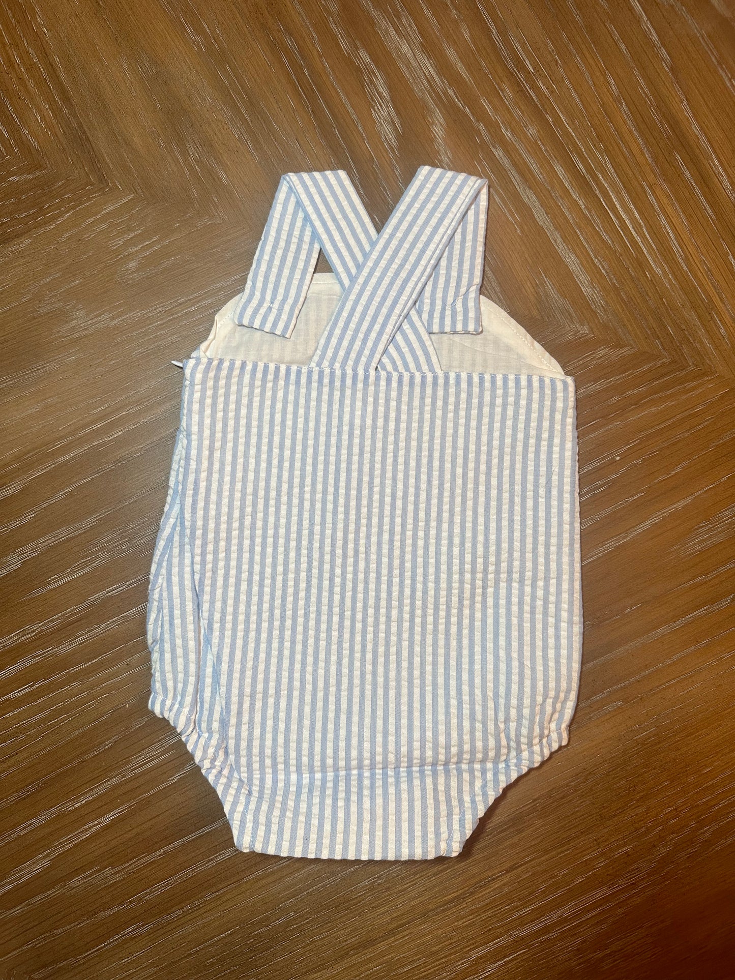 Seersucker Sunsuit