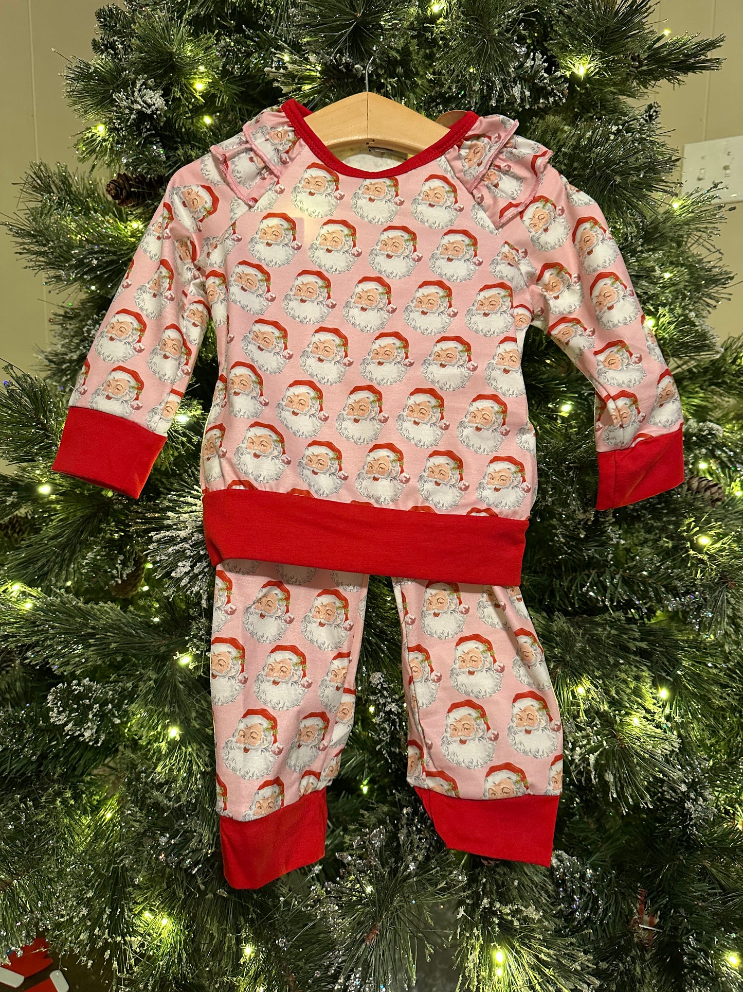 Santa Girl Jammies