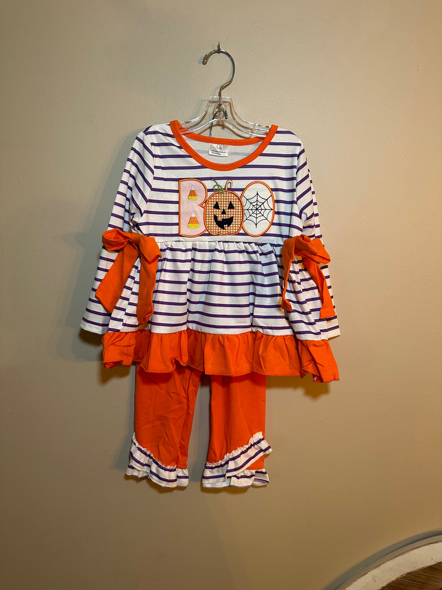BOO Halloween Girl Set