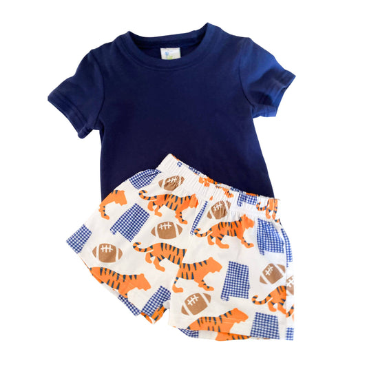 Tiger Football Short Set