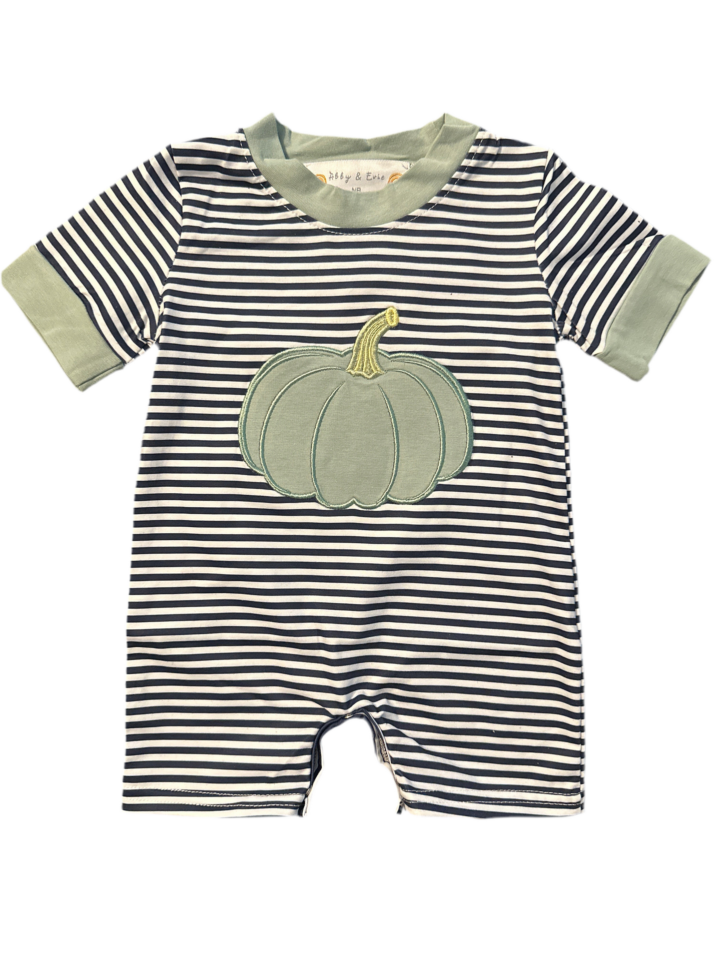 Sage Pumpkin Romper