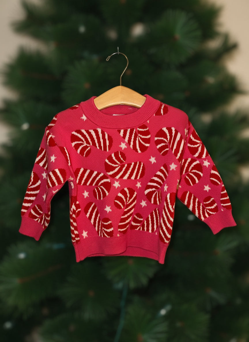 Candy Cane Sweater