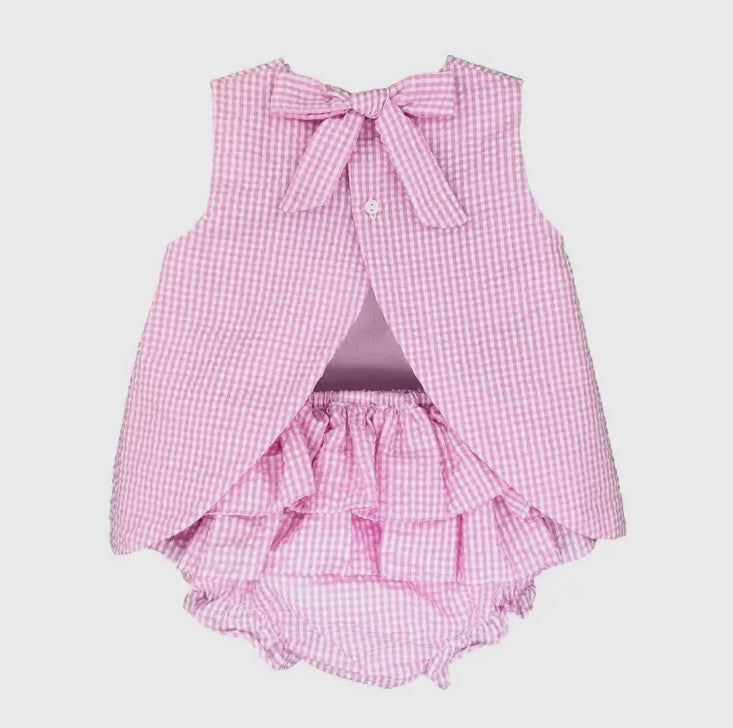 Popover Top & Ruffle Bloomers