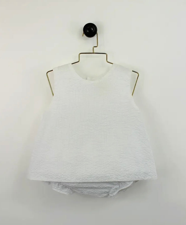 Popover Top & Ruffle Bloomers