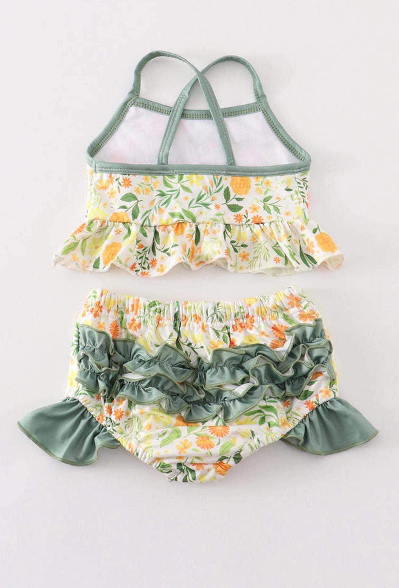 Yellow Floral Swim